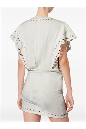 Abito corto orlane in cotone e sangallo MARANT ÉTOILE | RO1016FAD1N08E23EC